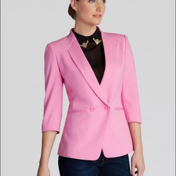 Ted Baker Meeda Blazer in Yellow - Picture 3 of 4